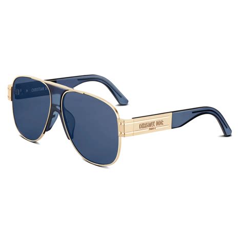 dior toile 3 glasses|CHRISTIAN DIOR Diorsignature A3U Sunglasses Gold Blue .